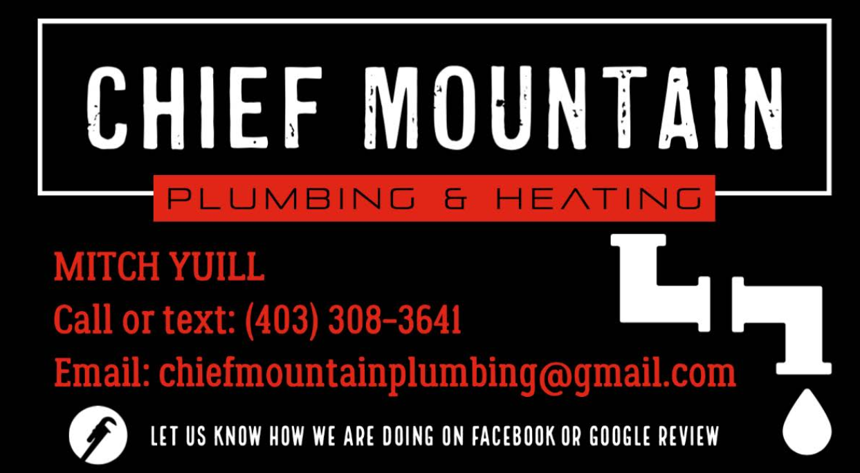 Chief Mountain Plumbing and Heating Logo